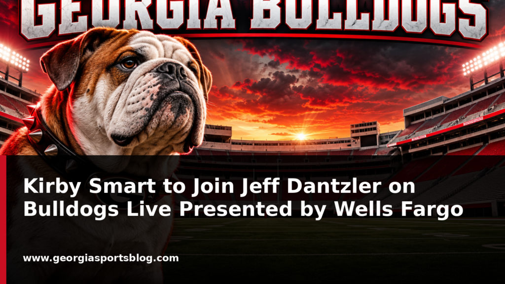 Kirby Smart to Join Jeff Dantzler on Bulldogs Live Presented by Wells Fargo featured image